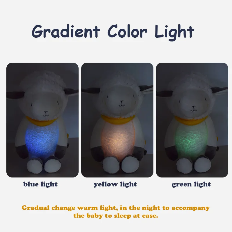ベビードール 癒しの光と音楽 ベビーぬいぐるみ 癒しの睡眠人形
