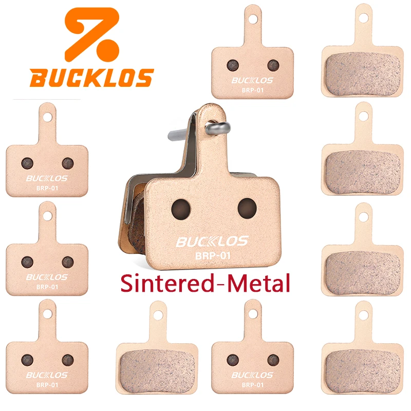 

BUCKLOS 10/20/30/40/50Set Bicycle Pads for B01S B03S Sintered-Metal Bike Brake Pad Bicycle Disc Brake Pad for MT200 MT400 DEORE