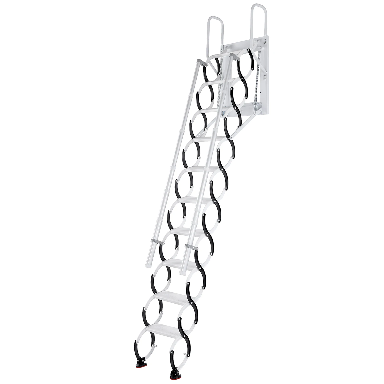 

Настенная складная лестница для чердака, выдвижная лестница-стремянка для дома, использования внутри/вне помещений, для склада/подвала