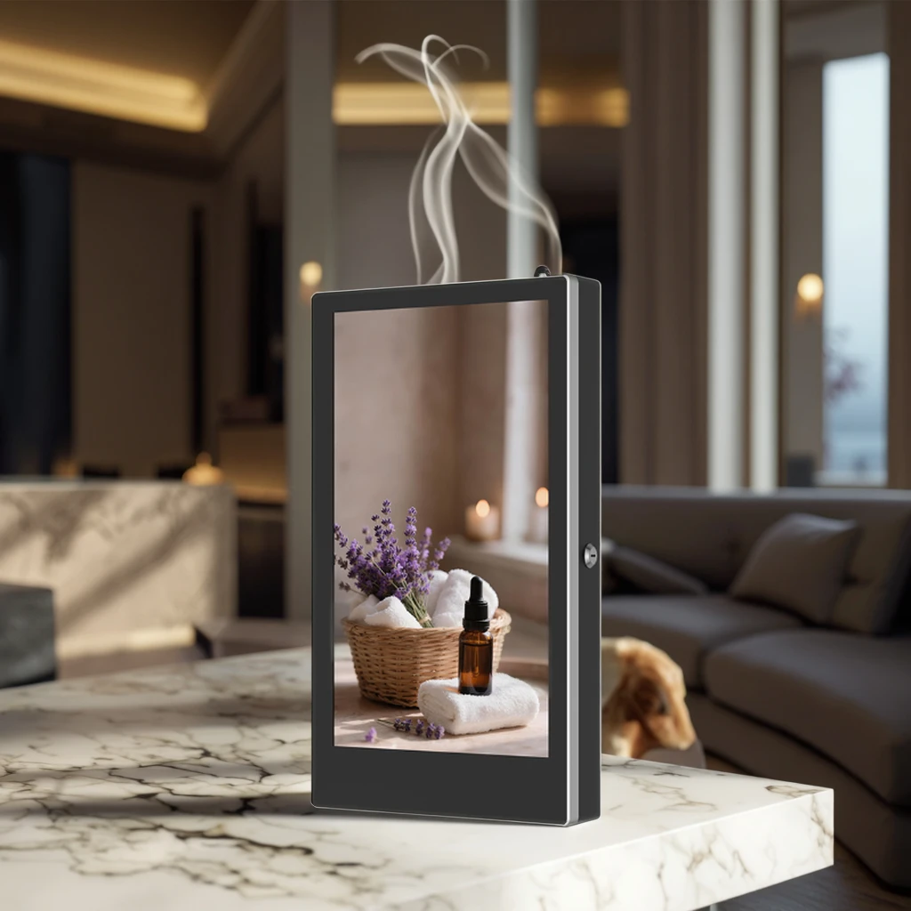 Remote Control Advertising Aroma Diffuser Large Area 500-800m³ Scent Delivery Machine Lockable Design Commercial Scent Diffuser
