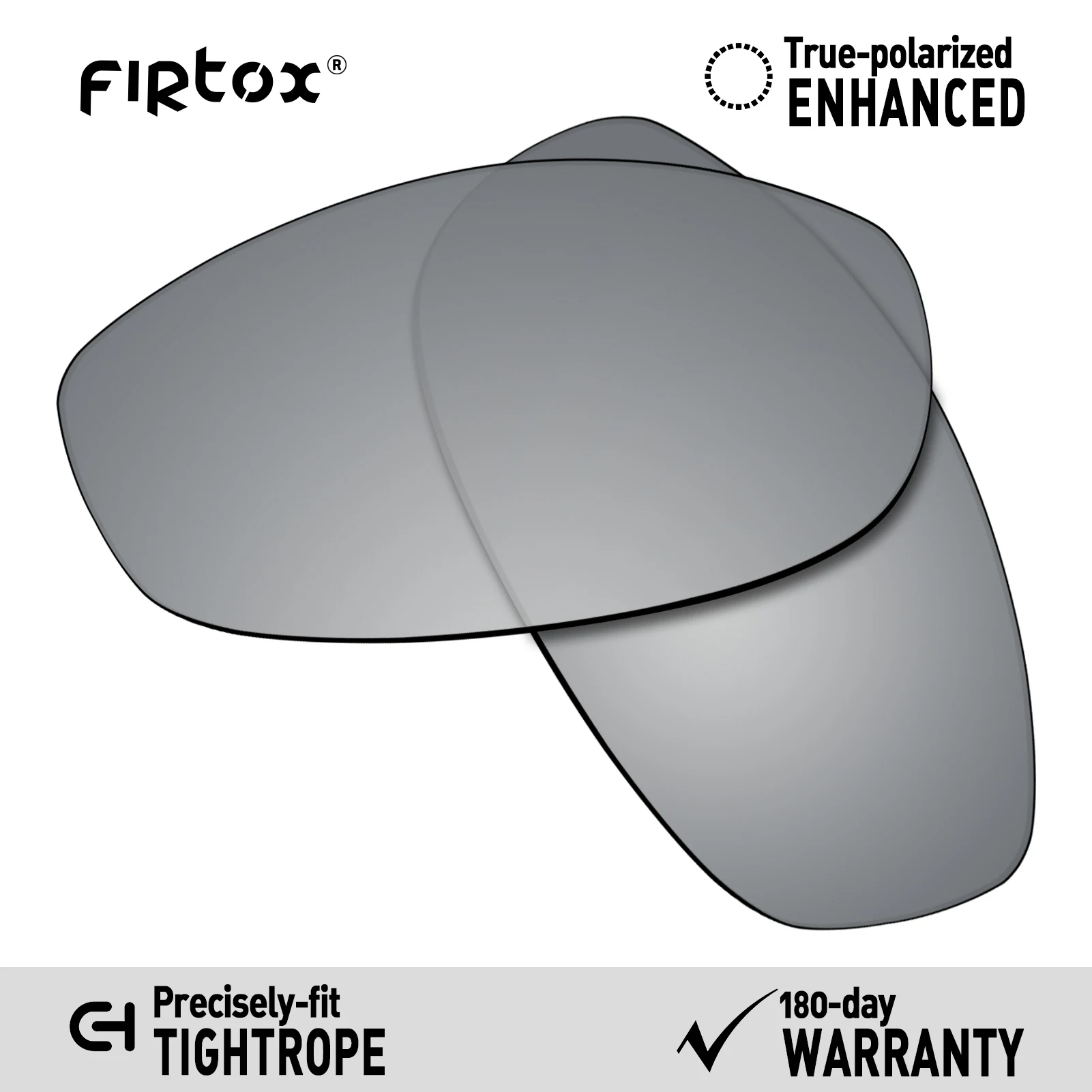 Firtox True UV400 Polarized Lenses Replacement for Oakley Tightrope OO4040 - 58mm Sunglasses (Lens Only) - Multiple Colors image 3