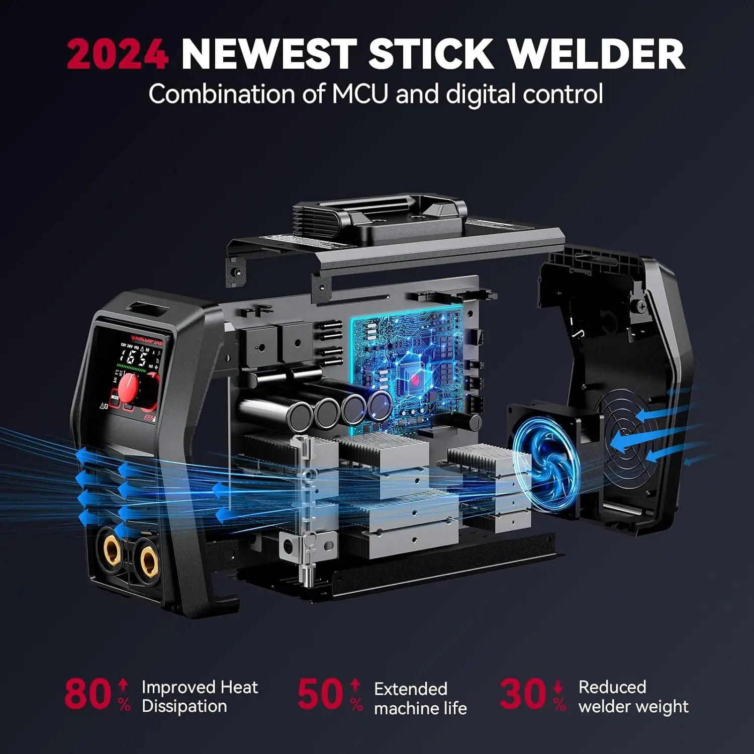 ARCCAPTAIN ARC165PRO Stick Welder APP Control 165A Welding Equipment ARC Welding Machine