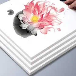 Bamboo Paper Raw Ripe Xuan Paper Painting Calligraphy Half Ripe Rice Paper Rijstpapier Carta Di Riso Shoji Paper 100sheets