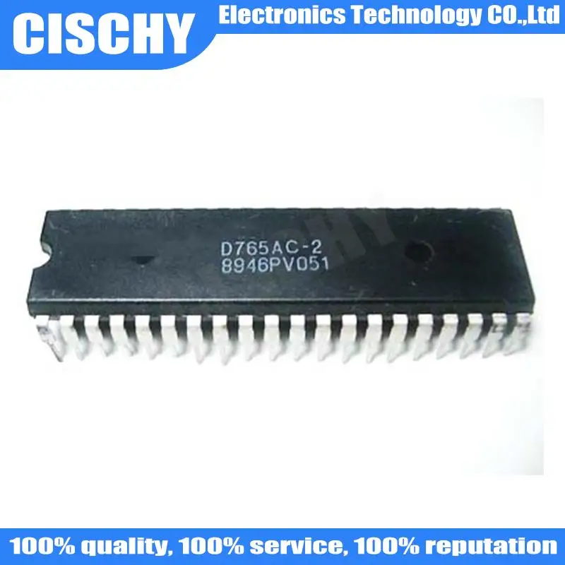 5pcs/lot UPD765AC-2 D765AC D765AC-2 DIP-40  In Stock