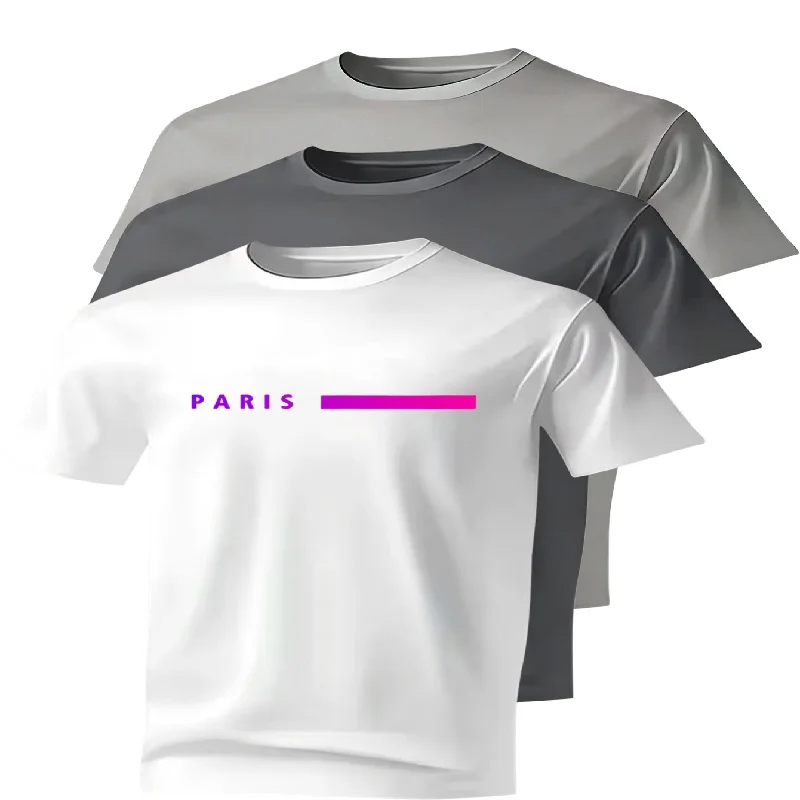 

New men's running quick drying T-shirt breathable round neck short sleeved T-shirt summer outdoor sports short sleeved top