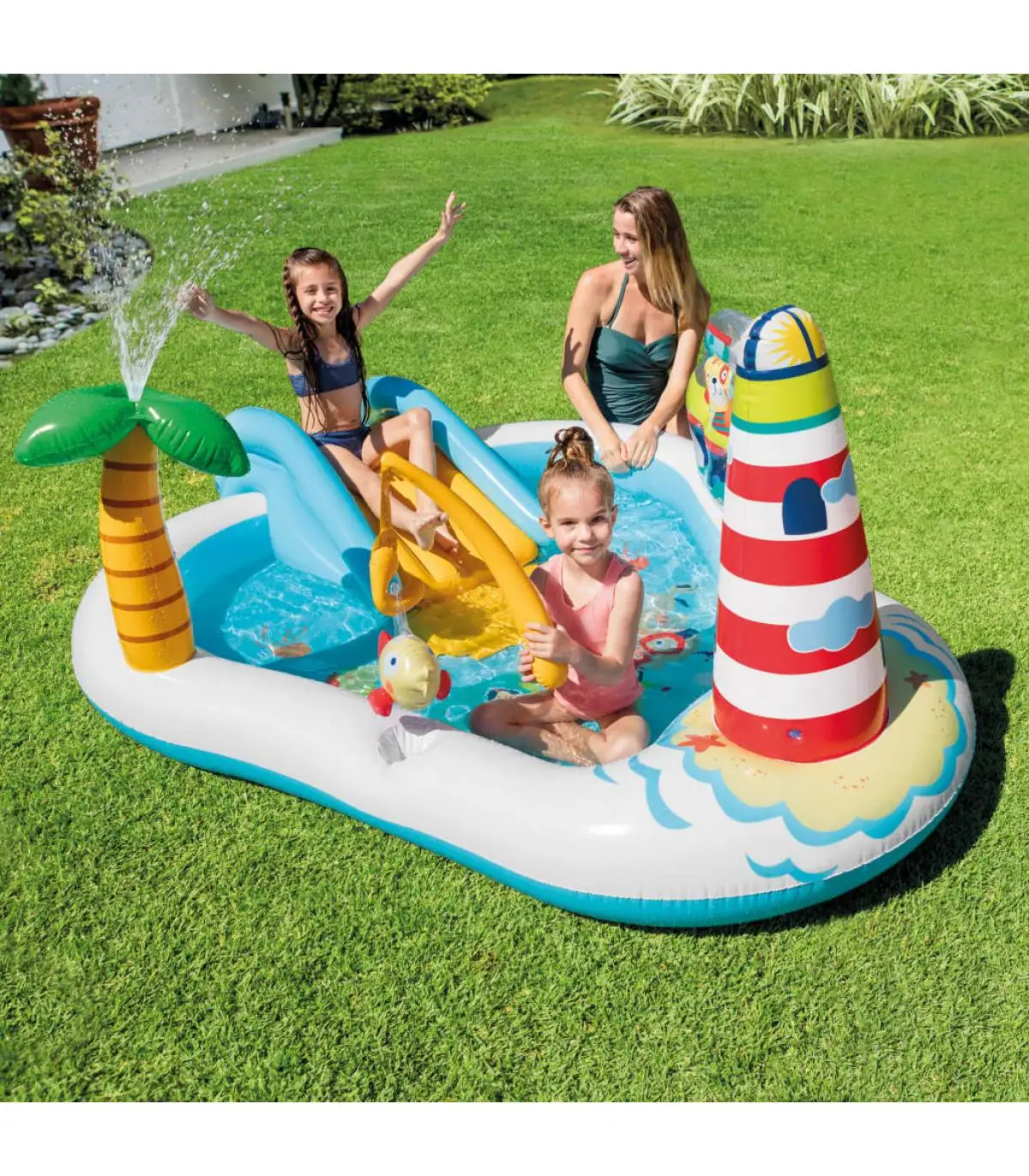 Swimming pools Intex Game Center Fishing Fun 218x188x99 cm