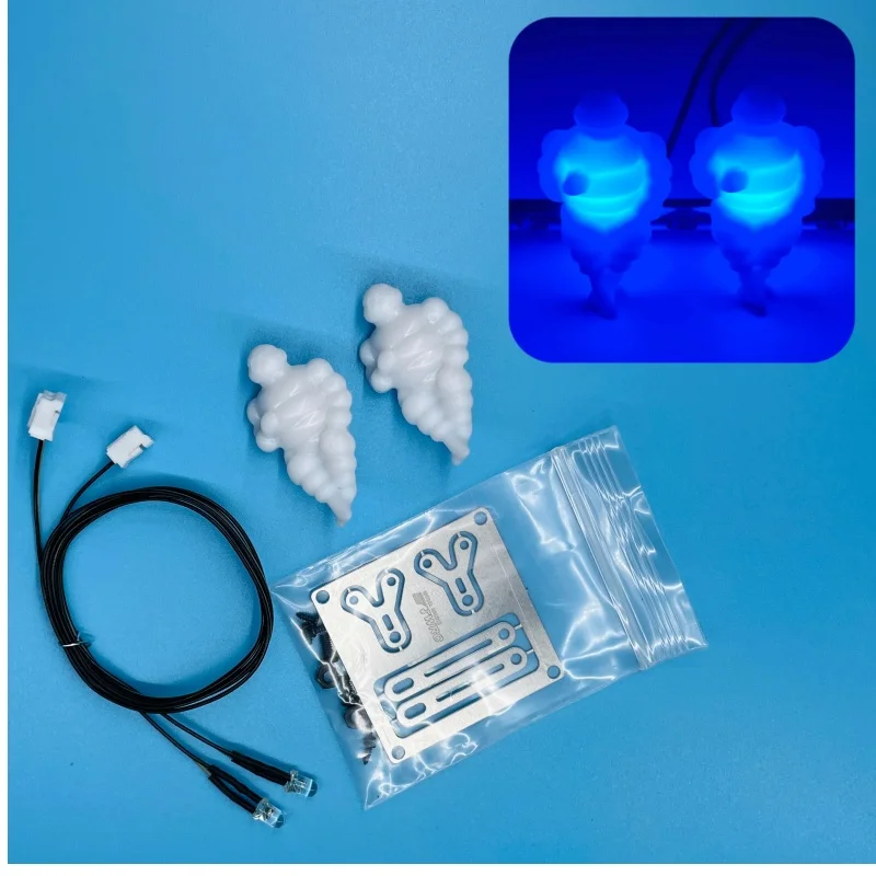 Milin Doll Light for Tamiya 1/14 RC Truck Sca 770s Luminous Decorative Doll Light 1:14 Tractor Upgrade Parts view 5
