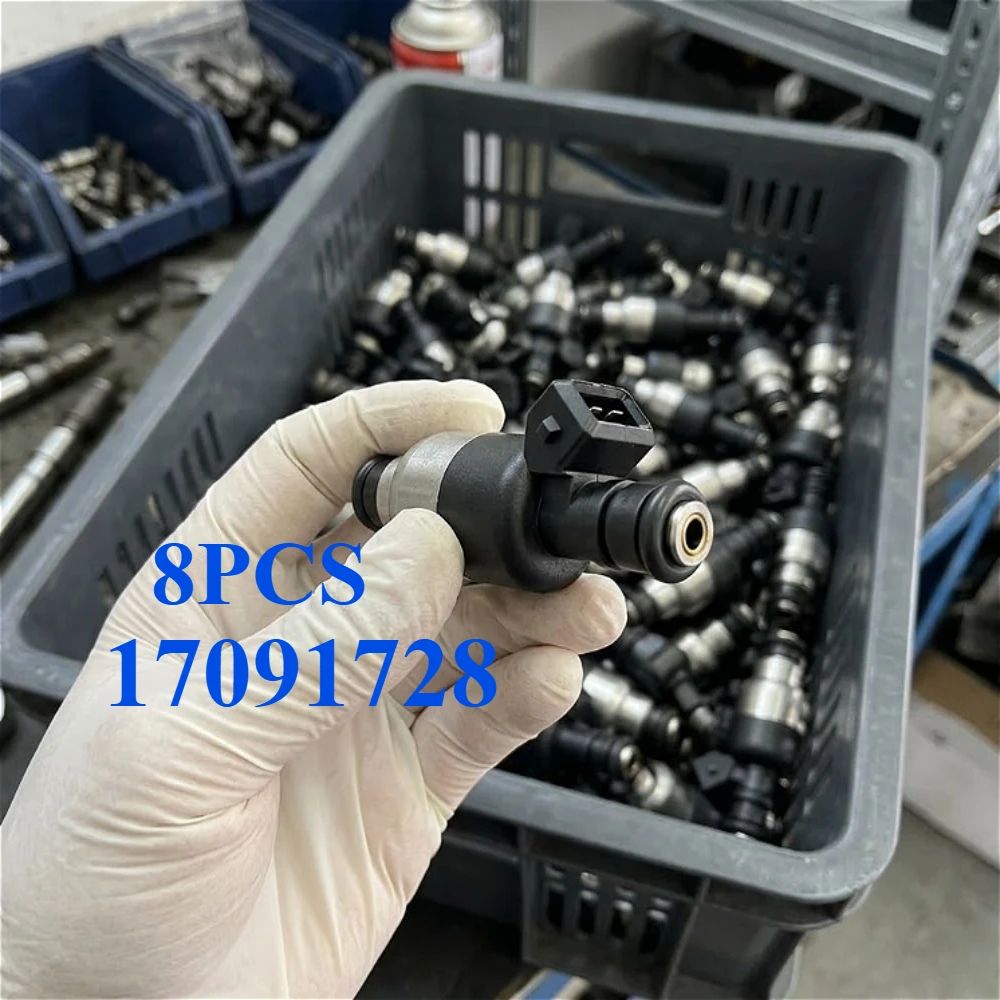 

8X 17091728 17121552 Fuel Injector For Cadillac Deville Eldorado Seville 4.6L Oldsmobile Aurora 4.0L V8 Engine Nozzle System Set