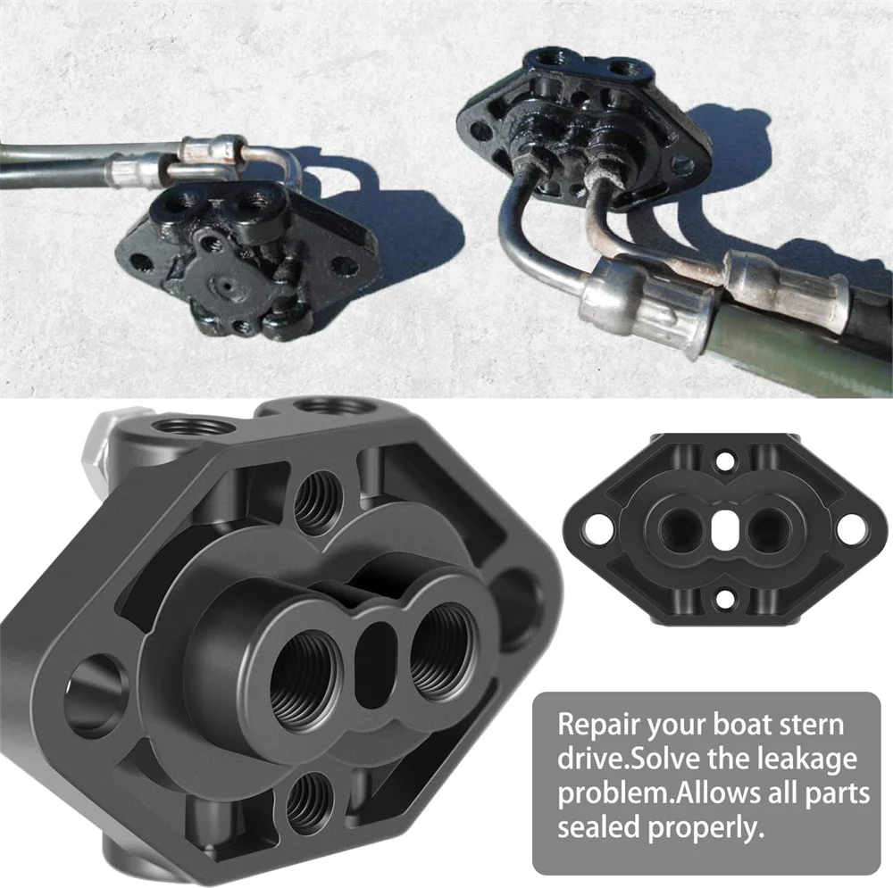 21970 Trim Connector Assembly Kit für Mercruiser Alpha Bravo Drives, ersetzt 98825A4 8M 0080805 8M 0137703 – Detail 7