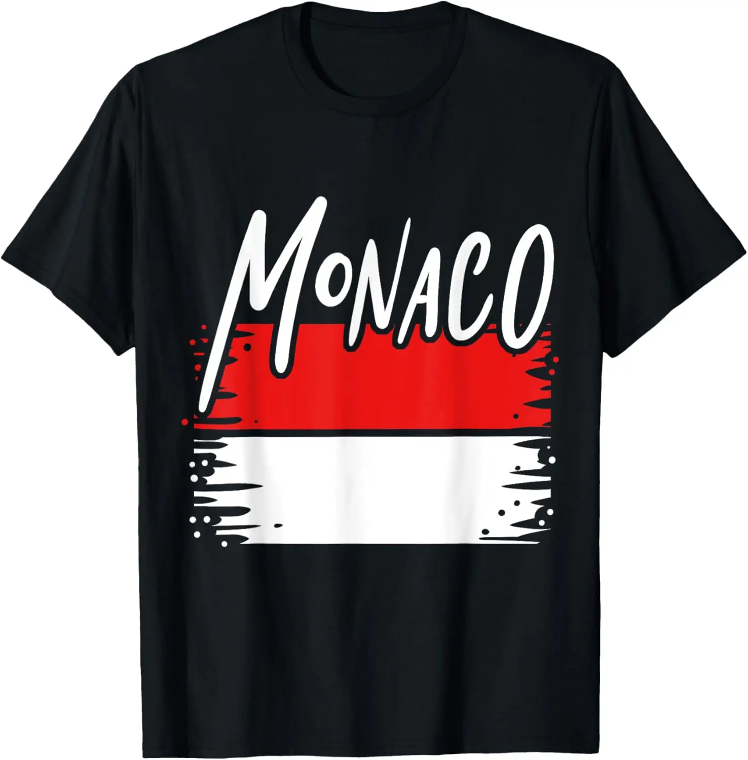 

Monaco Flag Gift T-Shirt