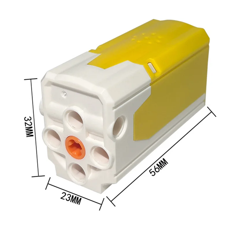 B16C-Rechargeable Lithium Battery ML Motor Building Blocks Power Set MOC Power Functions Part Support APP Control For 9686