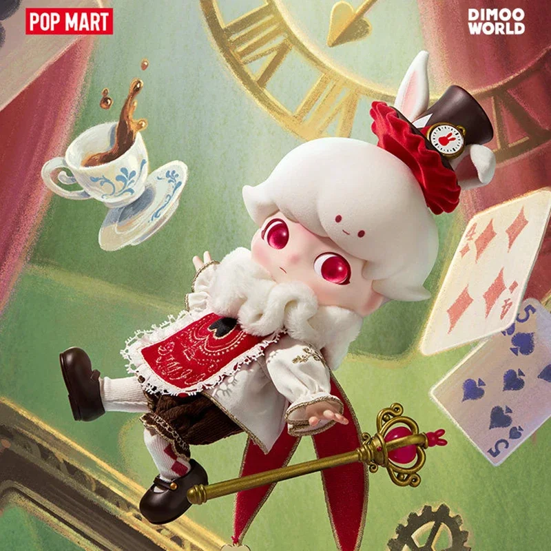 

POPMART DIMOO Fairy Tale Wonderland 1/8 Аниме-фигурка, оригинальная коллекционная коробка-сюрприз, загадочная коробка, украшения, статуэтки