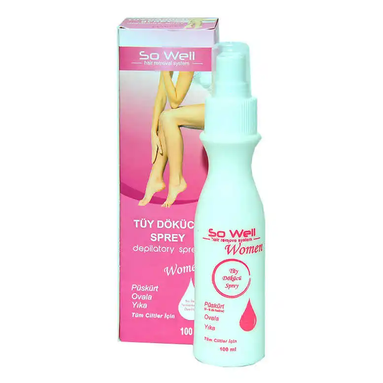 Spray depilatorio 100ml-para mujer