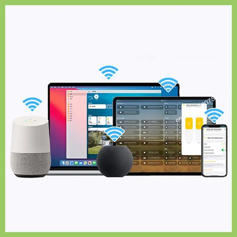 Y19A For Matter 16A Smart Wifi Switch One Open Dual Control Control Switches Mini Smart Breaker Voice Control Work With Easy To