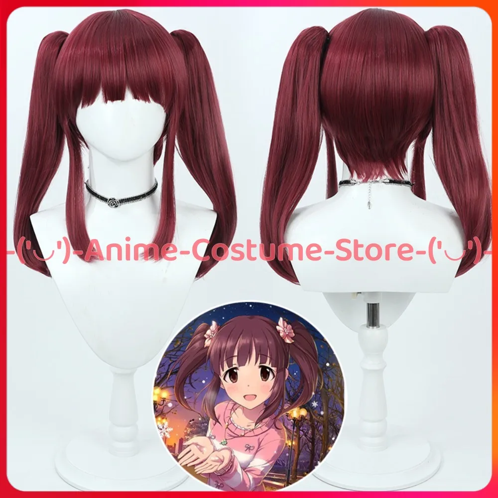 

Идольмастер Золушка Девушки Огата Чири Косплей Парик Аниме Игровой Персонаж Хэллоуин Карнавальный Костюм Партии Синтетические Парики