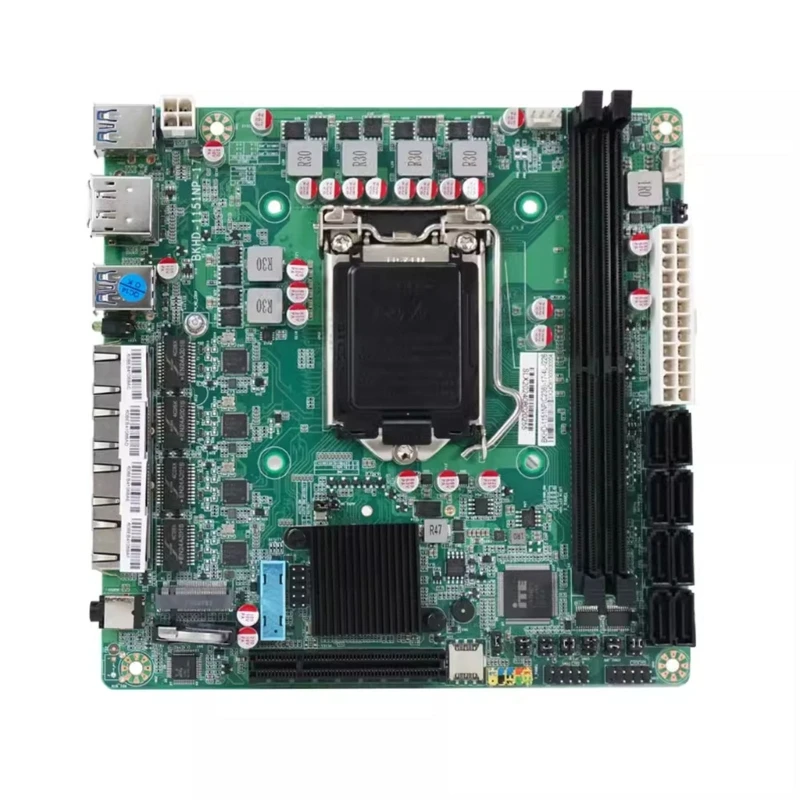 

CORA LGA1151 Mainboard C236 Chipset DDR4 32GB 8x SATA3.0 2.5GHZ Expansion Board for Home Office Multimedia Entertainment