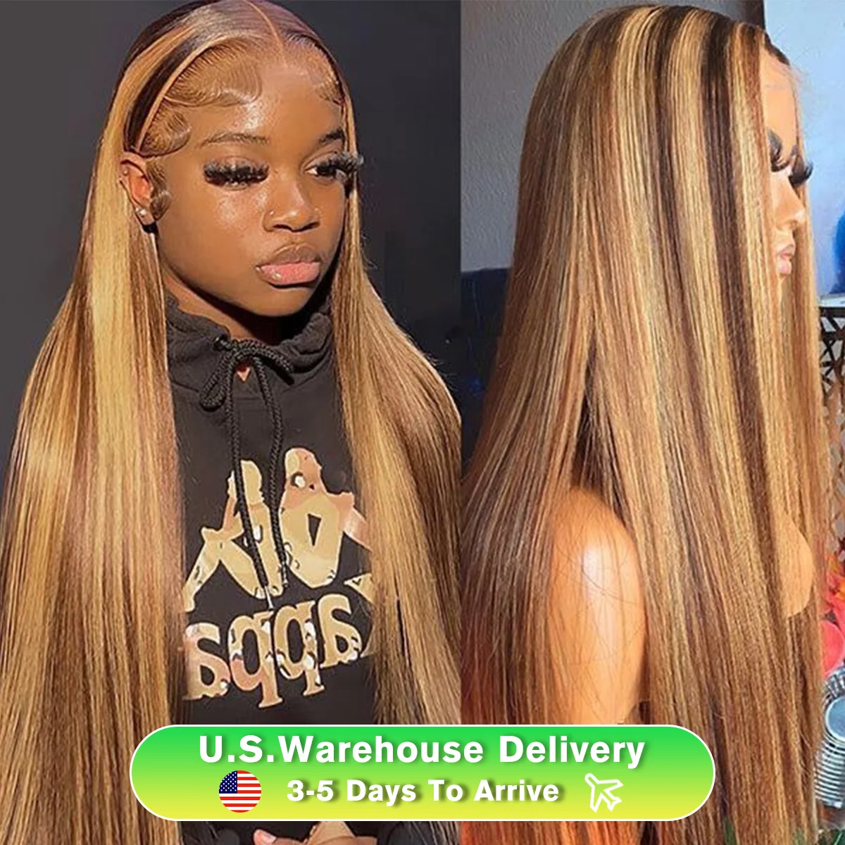 

30 Inch 360 Highlight Wig Human Hair Bone Straight 13x6 Full HD Lace Frontal Human Hair Wigs Brazilian Pre Plucked Closure Wig
