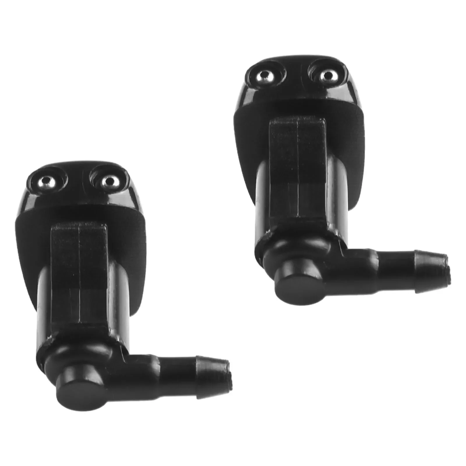 Useful High Quality Washer Nozzle 3 5 6 BK GG1 BN8V-67-510 Black Kit Parts Set Windscreen Wiper 2PCs Accessories