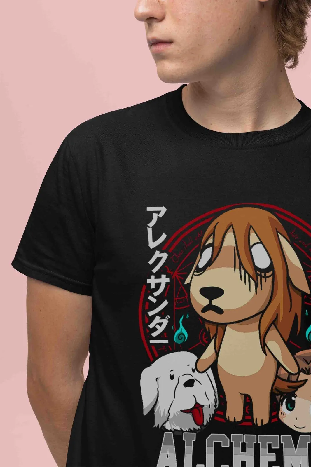 Fullmetal Alchemist Shirt Edward Elric Tshirt Alphonse T-Shirt Ed Al Top Roy Tee