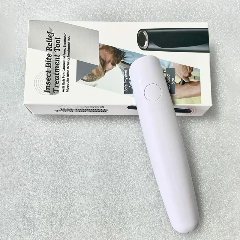 Lápiz Electrónico para Aliviar Picaduras de Mosquitos, Alivia el Dolor y la Hinchazón, Herramienta Portátil Contra Picaduras de Mosquitos para el Verano