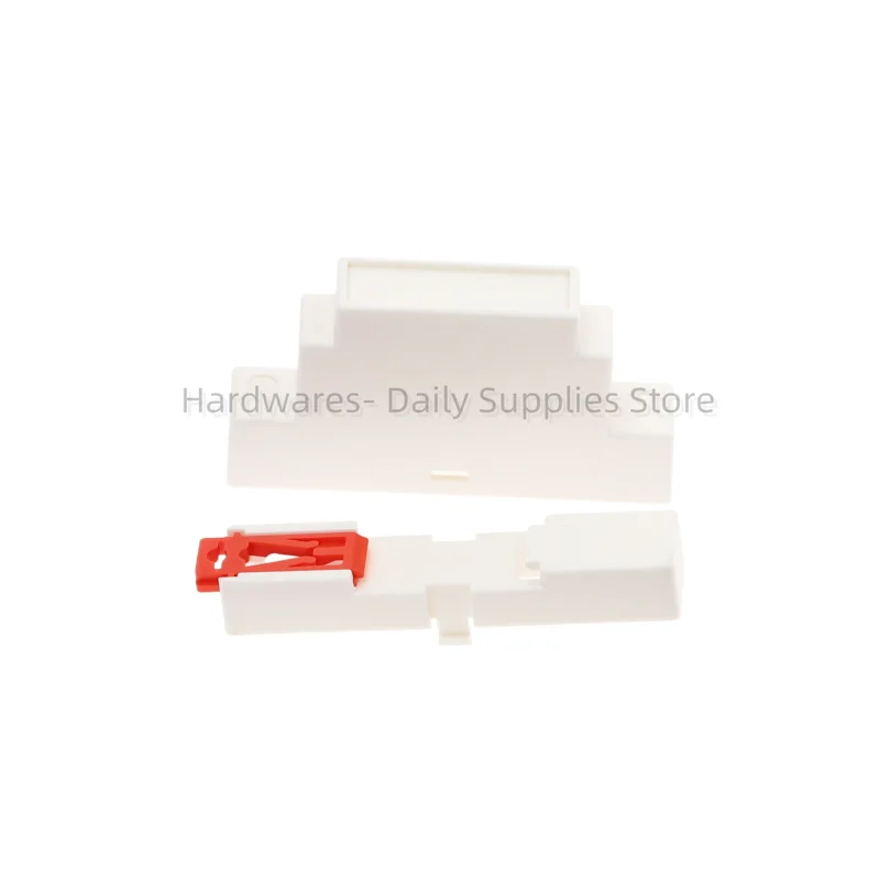 ABS plastic Supply rail electrical shell safety barrier isolation module plastic shell 4-19: 88X18X59mm project box