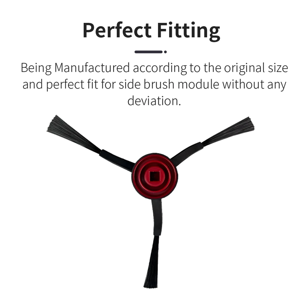 10 قطعة فرشاة جانبية لـ Xiaomi Lydsto G2 روبوت المكنسة الكهربائية استبدال قطع الغيار فرشاة جانبية للتنظيف المنزلي
