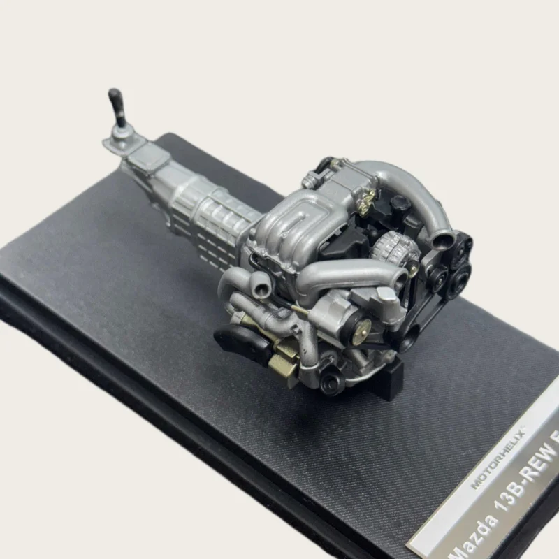 Mh Diecast 1/18 escala Mazda modelo de plástico motor rotativo 13b Rew Play vehículos juguetes para niños regalo caja Original