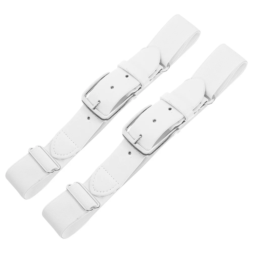 

2Pcs Stretch Baseball Belt for Men Women Youth Adjustable Sports Belt with Imitation Comfort Fit for Athletic