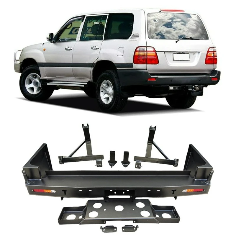 

Calico Thickened LC105 FJ105 Heavy Duty RA Rear Bumper Bar