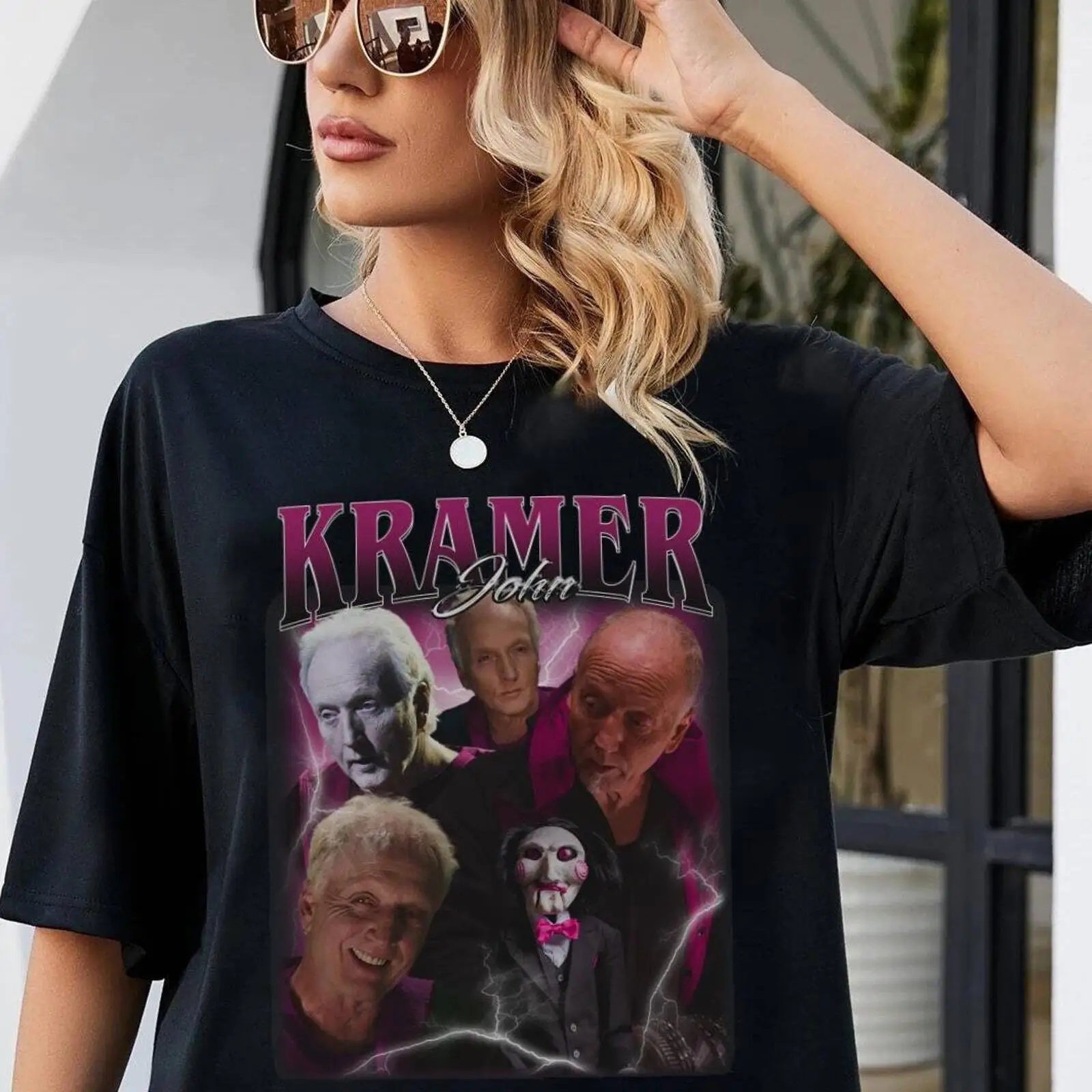 John Kramer T Shirt Bootleg Horror Tobin Bell