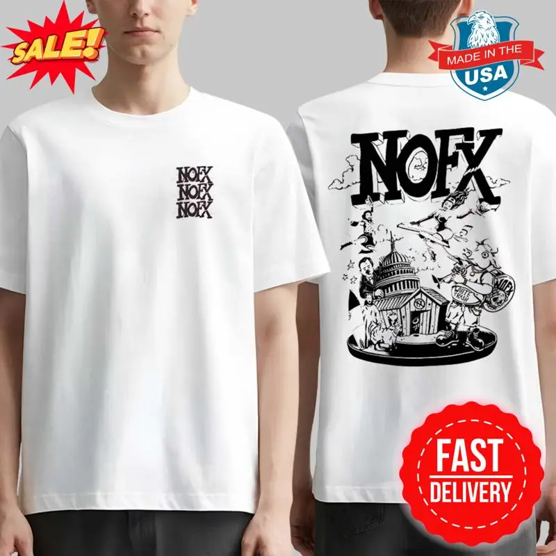 

NOFX Allbums T Shirt Two Sides Classic S 5XL