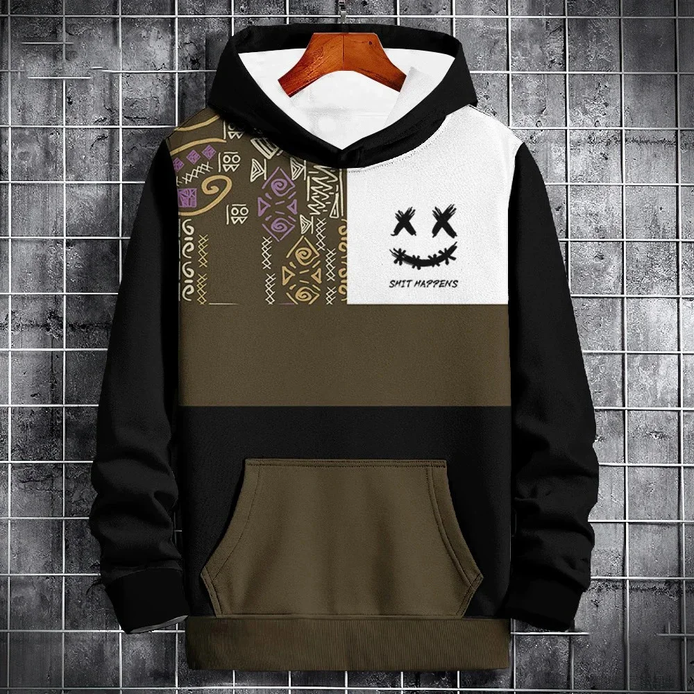 Felpa con cappuccio da uomo vintage Felpa con cappuccio Stampa grafica dei cartoni animati Pullover quotidiano Sport Streetwear Designer