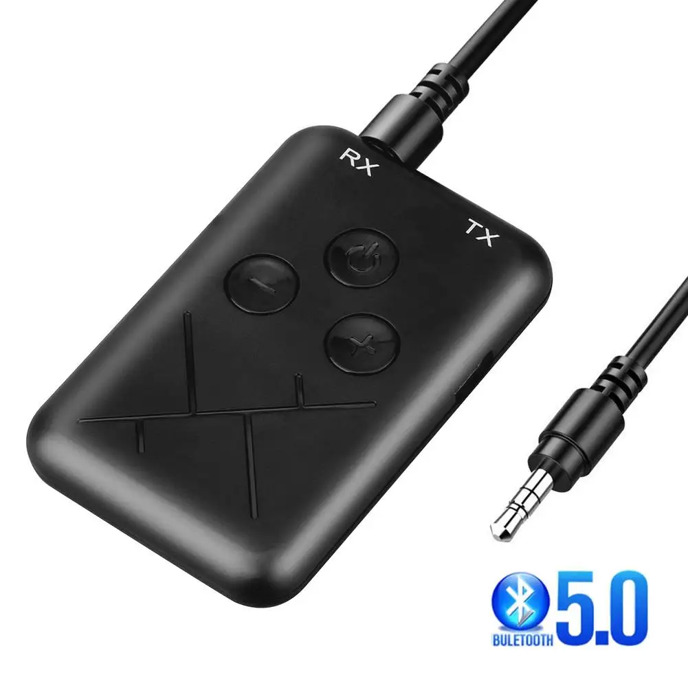 블루투스 호환 수신기 송신기, 2 in 1 스테레오 APTX 무선 Aux 오디오 수신기, 3.5mm 잭 RCA 자동차 어댑터 TV PC용