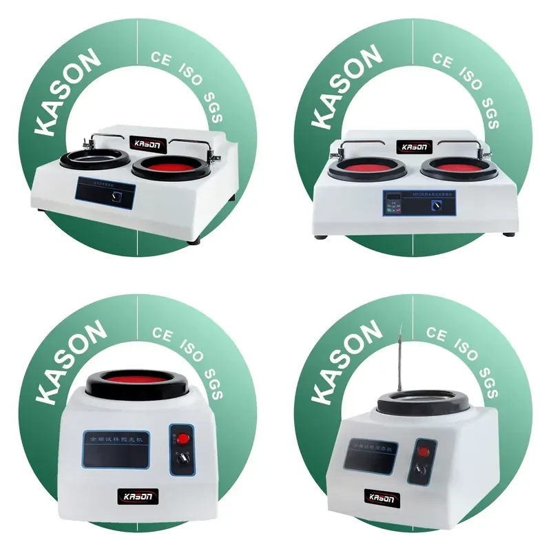 2026 Motor Control Double Disk Metallographic Polishing and Grinding Machine Polisher and Grinder