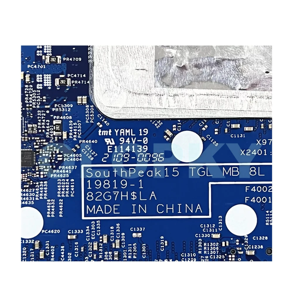 Placa-mãe para laptop Dell Precision 15 3560 5520, com CPU i5-1135G7, i5-1145G7, i7-1165G7, i7-1185G7, 0G60M3, 0625JD