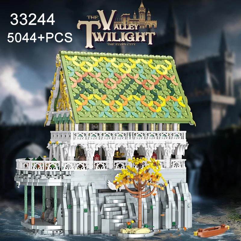 

5044PCS MOC The Welcome Hall Modular Building Blocks Bricks The City of Elves Assembly DIY Puzzle Toy Chrismas Gift For Boy Kids