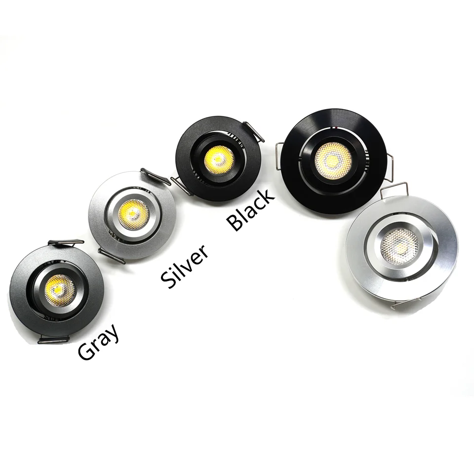 etrnLED Recessed Mini Spot Led Light 12V 24V Led Downlight Dimmable Ceiling Spotlight Hight Brightness Indoor Kitchen COB Lights