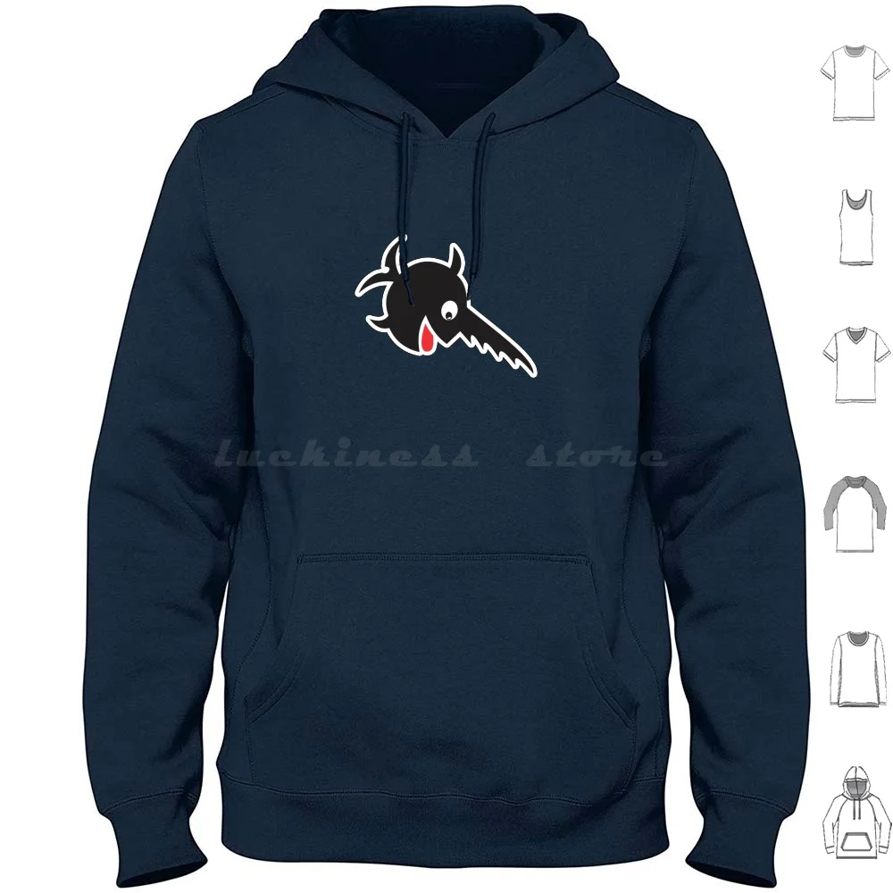 The Laughing Sawfish-9th Flotilla-Black-Clean Style Hoodies Long Sleeve U 96 World War Ii U Boat Kriegsmarine German