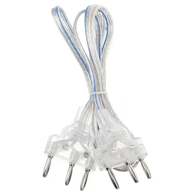 

Fencing Hand Cord Body Wire Pin Plug Lightweight Body Cord Flexible Fencing Accessories Saber Transparent Hand Cord For Foil &
