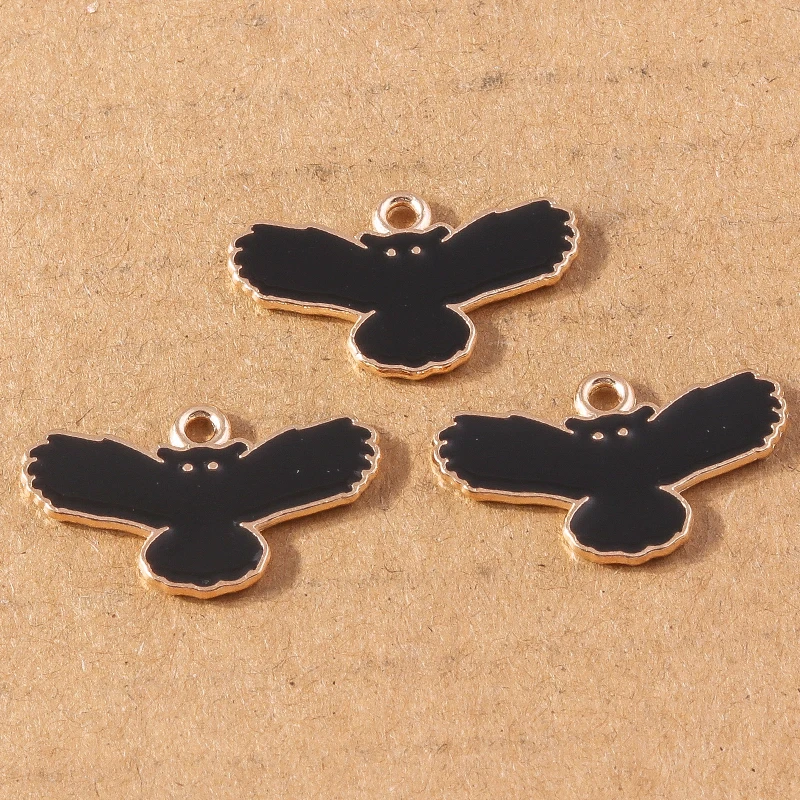 10 stücke Emaille Halloween Hexe Charms Anhänger für DIY Ohrring Armband Halskette hand gefertigten Schmuck Herstellung Zubehör liefert – Detail 10