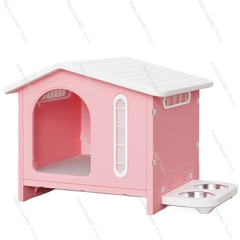 Tiny House for Small Dogs, Pet Shop, Cages, Large, Indoor, Niche Pour, Furniture