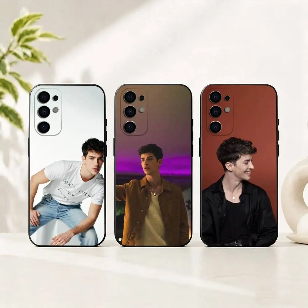 M-Manu Rios-S Actor gift Phone Case For Samsung S25,S24,S21,S22,S23,S30,Ultra,S20,Plus,Fe,Soft Silicone Black Cover