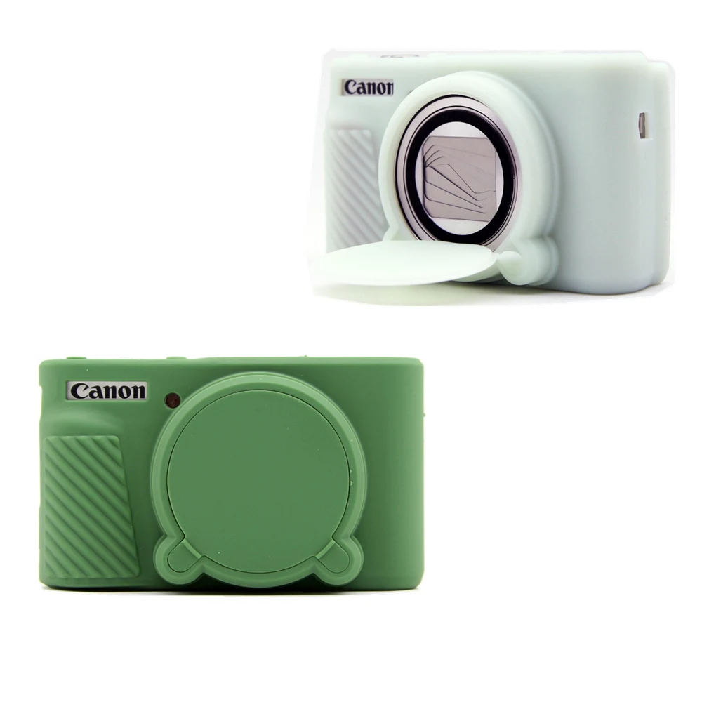 Capa de silicone de borracha para câmera Canon, capa do corpo, Protector Frame Skin, PowerShot, Power Shot, SX730, SX740, Câmera HS