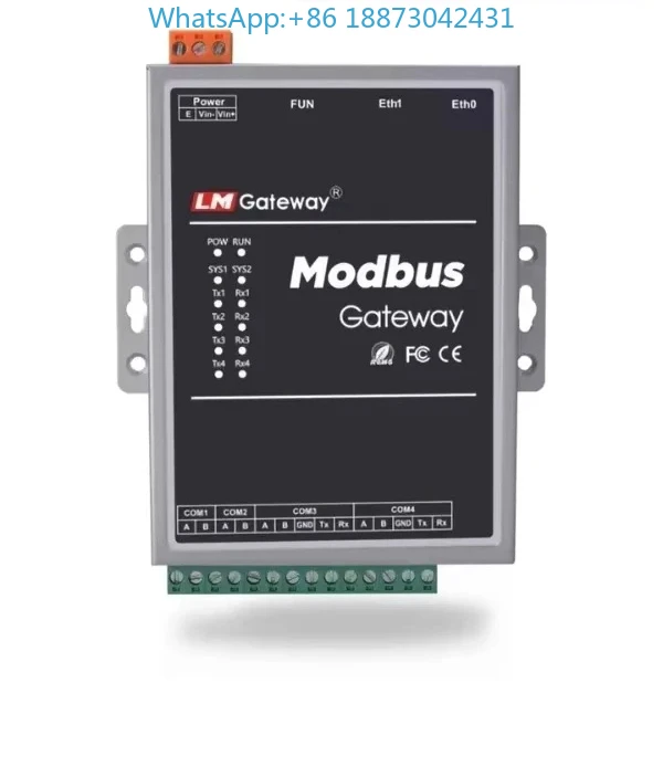 

Modbus gateway Modbus, BACnet IP, BACnet MS/TP, DLT645 to Modbus conversion OO