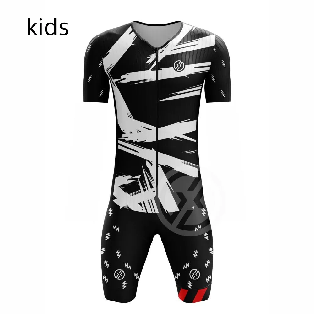 Bambini/bambini pattinaggio Speedsuit pattini a rotelle abbigliamento in linea Skate Race Quick Dry Skinsuit Patines Performance Apparel