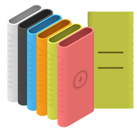 Soft Silicone Protective Case Cover for Xiaomi Power Bank 3 10000 MAh PLM13ZM Dual USB Port Sleeve Power Bank Model WPB15ZM