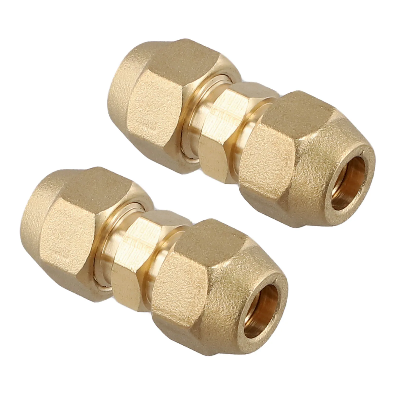2 Stuks Airconditioning Koperen Pijp Connector Uitbreiding 1/4 "3/8" 1/2 "5/8" Draad Adapter Quick Joint Fittings Voor Airconditioning