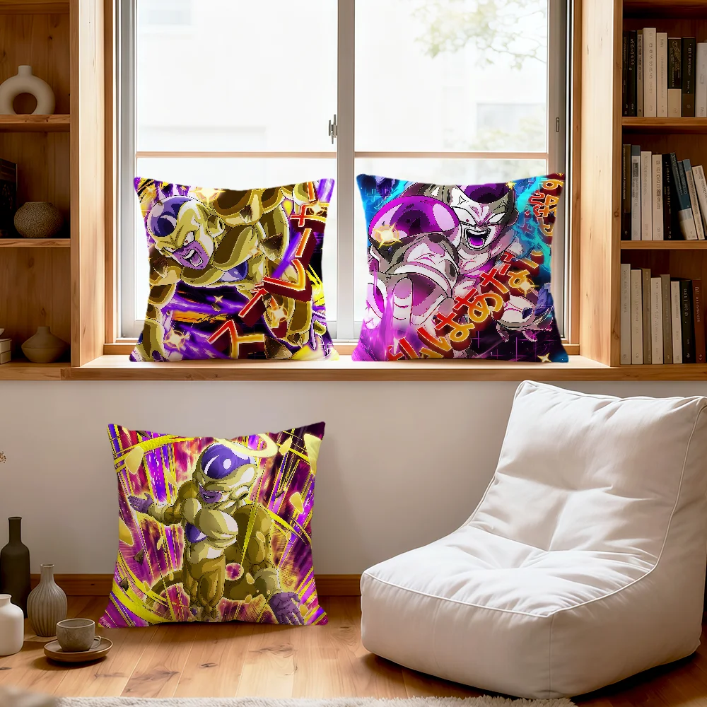 soft pillowcase villains anime Sofa Home Living Room Cool bedside Decor F-F-F-f-FFFriezaSES-S-S pillow cover Gift Popular hogar