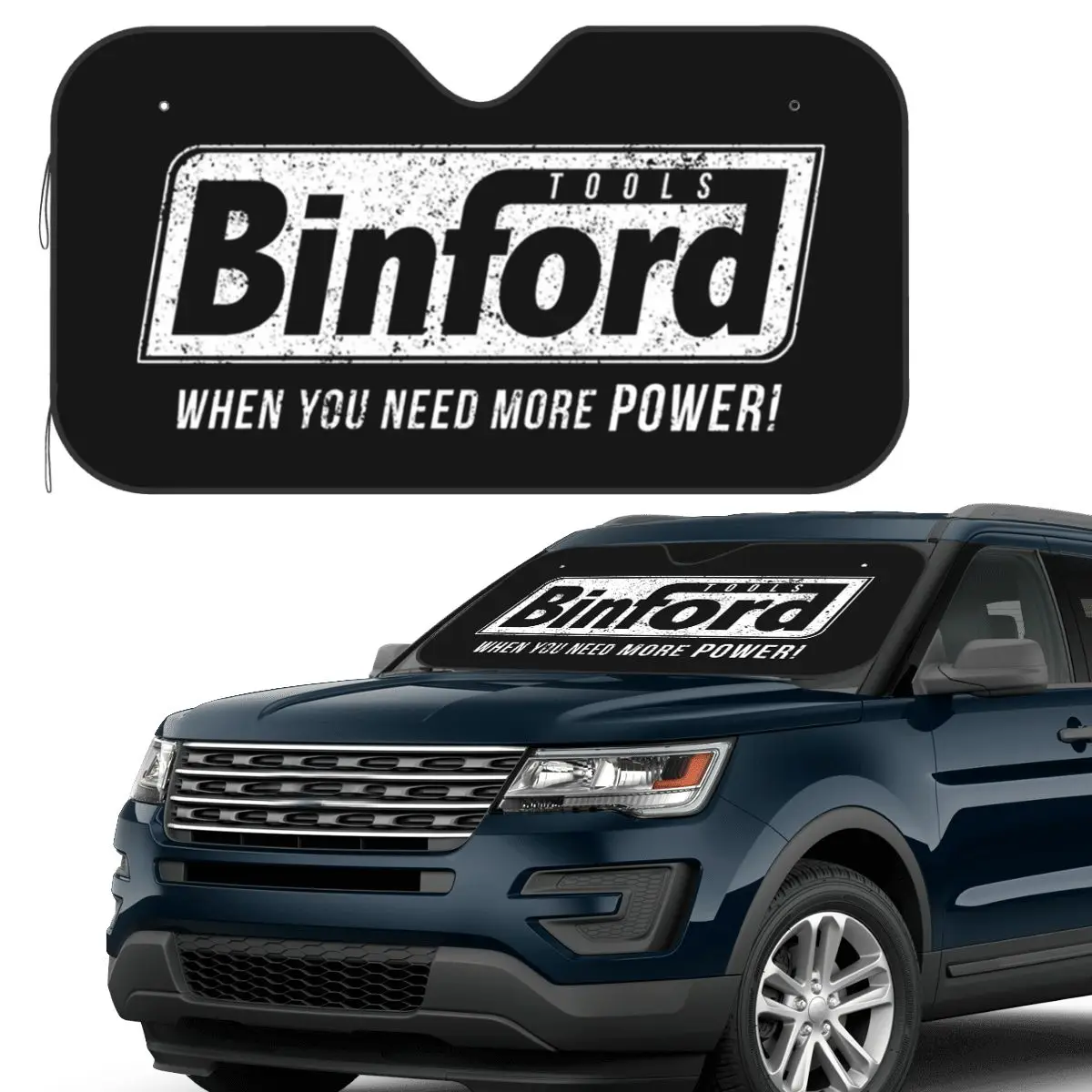 

Binford Tools солнцезащитный козырек для лобового стекла автомобиля, переднее лобовое стекло, солнцезащитный козырек, аксессуары, чехлы