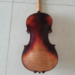 strong tone!Italian vintage handmade violin 4/4 Black Red retro Oil Varnish Professional violin set with case bow strings